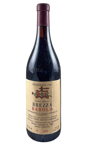 Bottle of Brezza, Barolo Sarmassa, 1980 - Red Wine - Flatiron Wines & Spirits - New York