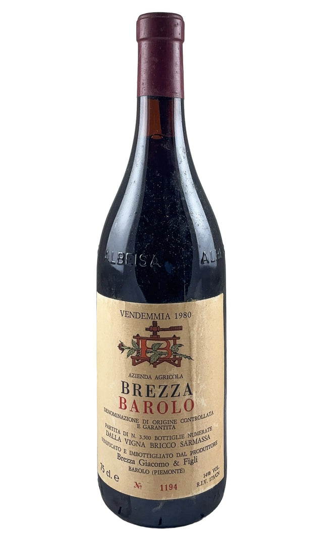 Bottle of Brezza, Barolo Sarmassa, 1980 - Red Wine - Flatiron Wines & Spirits - New York