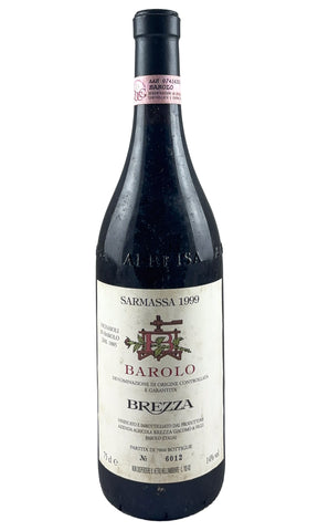 Bottle of Brezza, Barolo Sarmassa, 1999 - Red Wine - Flatiron Wines & Spirits - New York