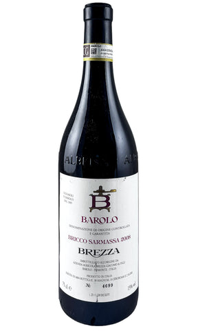 Bottle of Brezza, Barolo Sarmassa, 2008 - Red Wine - Flatiron Wines & Spirits - New York