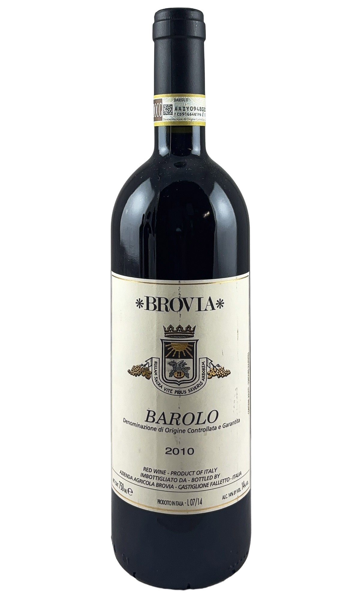 Bottle of Brovia, Barolo, 2010 - Red Wine - Flatiron Wines & Spirits - New York