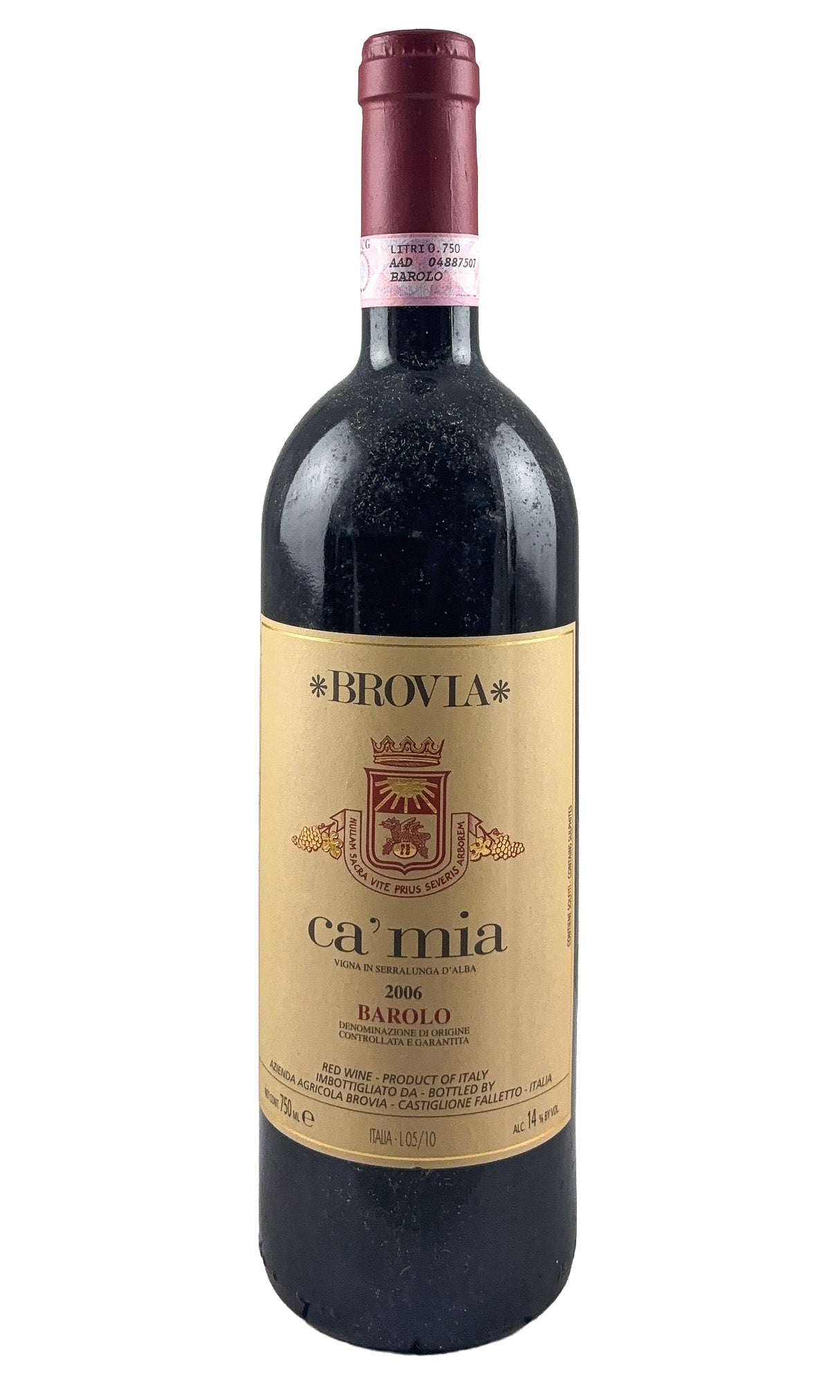 Bottle of Brovia, Barolo Brea Ca' Mia, 2006 - Red Wine - Flatiron Wines & Spirits - New York