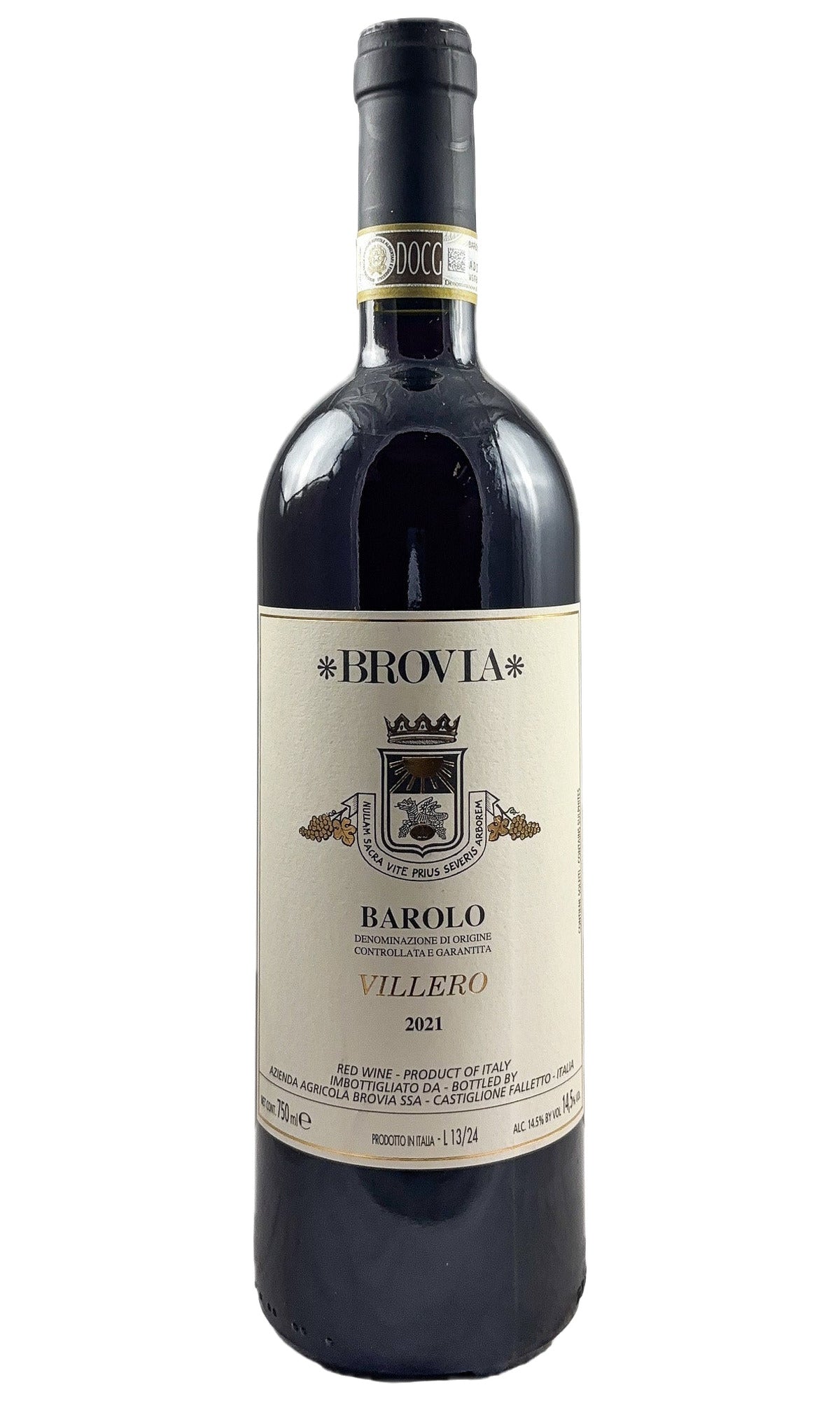 Bottle of Brovia, Barolo Villero, 2021 - Red Wine - Flatiron Wines & Spirits - New York