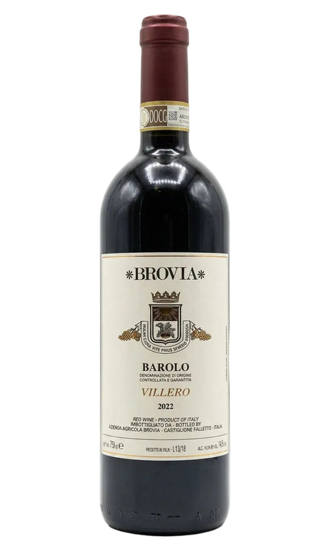 Bottle of Brovia, Barolo Villero, 2022 - Red Wine - Flatiron Wines & Spirits - New York