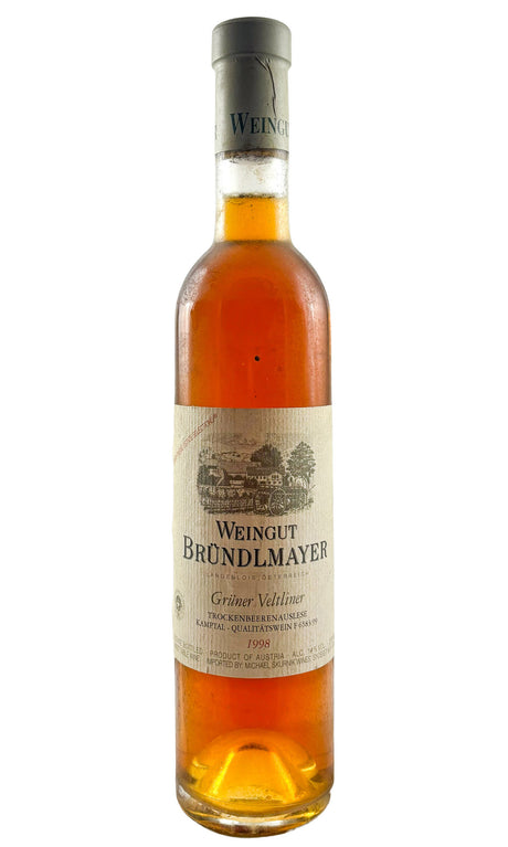 Bottle of Brundlmayer, Gruner Veltliner Trockenbeerenauslese, 1998 (375ml) - White Wine - Flatiron Wines & Spirits - New York