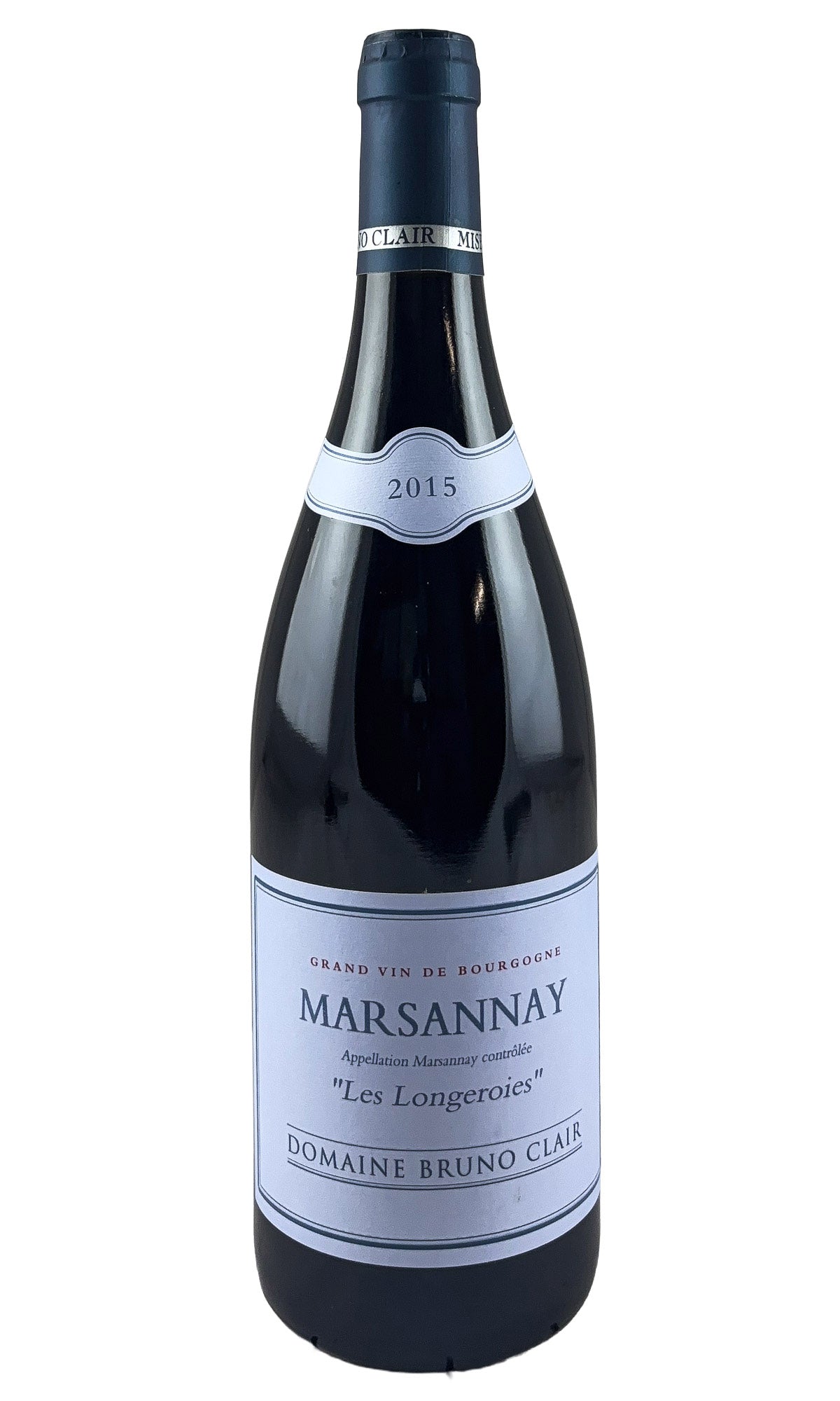 Bottle of Bruno Clair, Marsannay Longerois, 2015 - Red Wine - Flatiron Wines & Spirits - New York