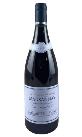 Bottle of Bruno Clair, Marsannay Longerois, 2015 - Red Wine - Flatiron Wines & Spirits - New York
