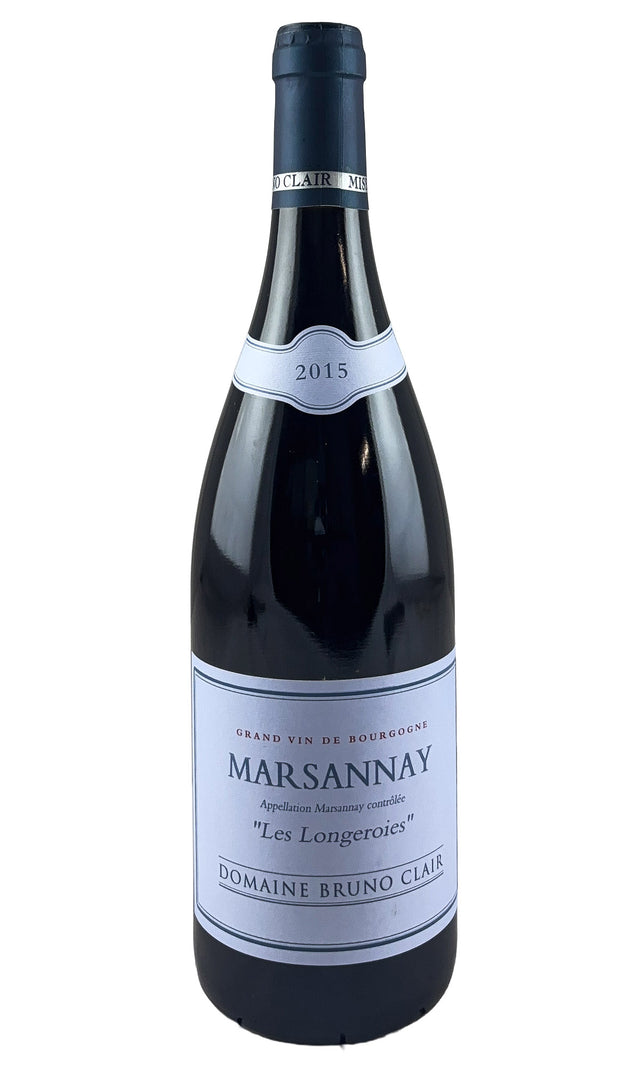 Bottle of Bruno Clair, Marsannay Longerois, 2015 - Red Wine - Flatiron Wines & Spirits - New York