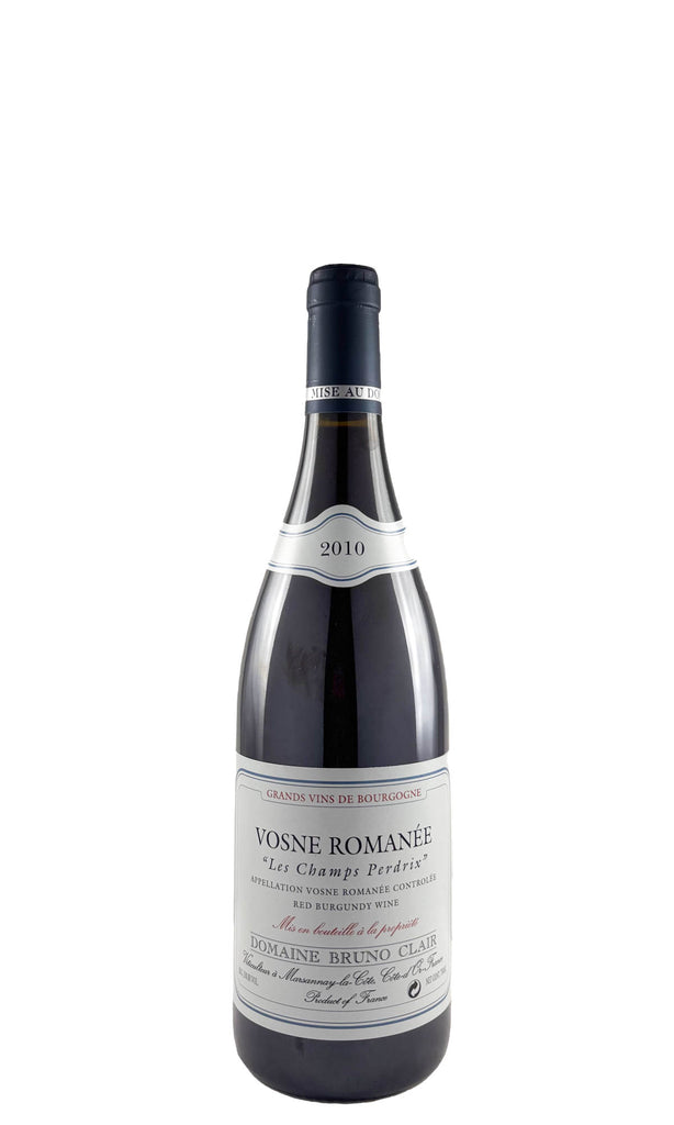 Bottle of Bruno Clair, Vosne Romanee Champs Perdrix, 2010 - Red Wine - Flatiron Wines & Spirits - New York
