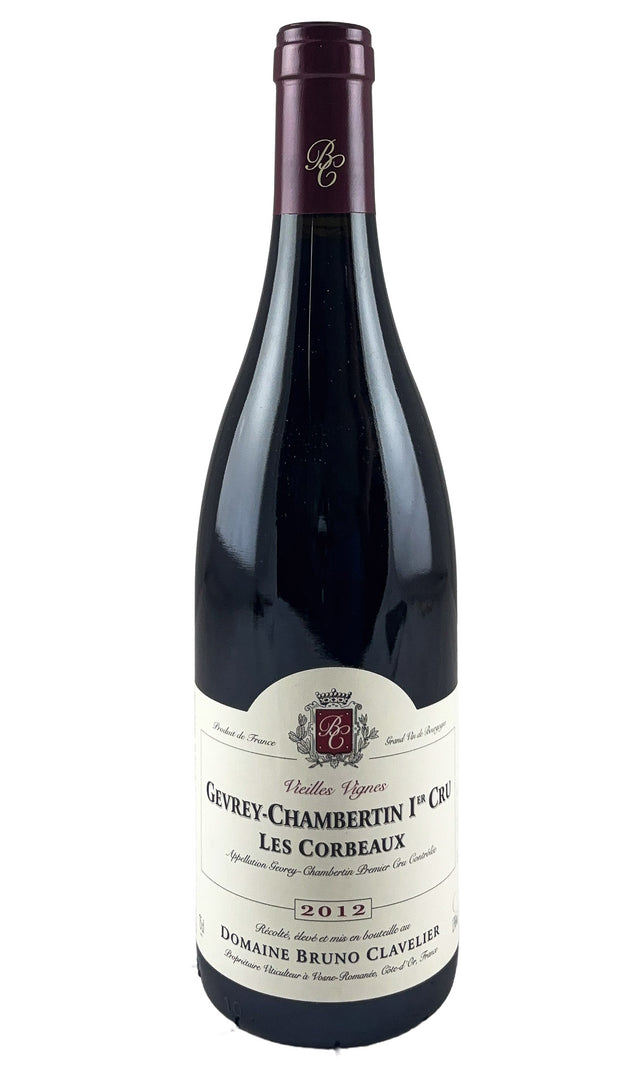 Bottle of Bruno Clavelier, Gevrey-Chambertin Corbeaux, 2012 - Red Wine - Flatiron Wines & Spirits - New York