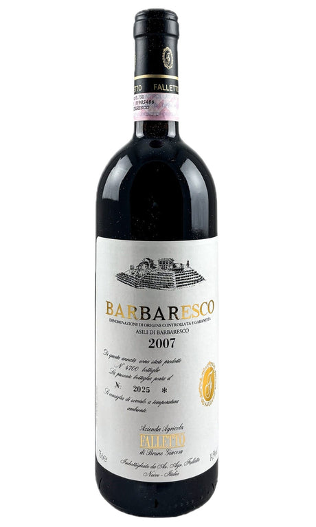 Bottle of Bruno Giacosa, Barbaresco Asili, 2007 - Red Wine - Flatiron Wines & Spirits - New York