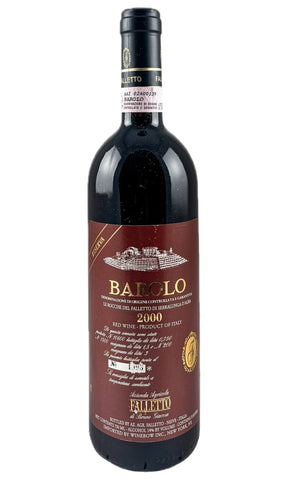 Bottle of Bruno Giacosa, Barolo Rocche del Falletto Riserva, 2000 (red label) - Red Wine - Flatiron Wines & Spirits - New York