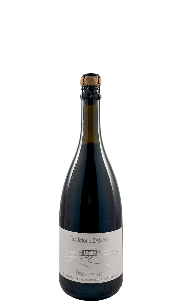 Bottle of Bruno Zanasi, Grasparossa di Castelvetro Secco Lambrusco, 2023 - Sparkling Wine - Flatiron Wines & Spirits - New York