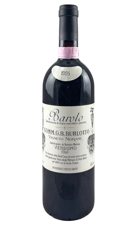 Bottle of Burlotto, Barolo Neirane, 1995 - Red Wine - Flatiron Wines & Spirits - New York
