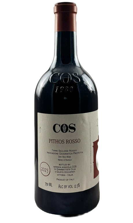 Bottle of COS, Pithos Rosso di Vittoria, 2023 - Red Wine - Flatiron Wines & Spirits - New York
