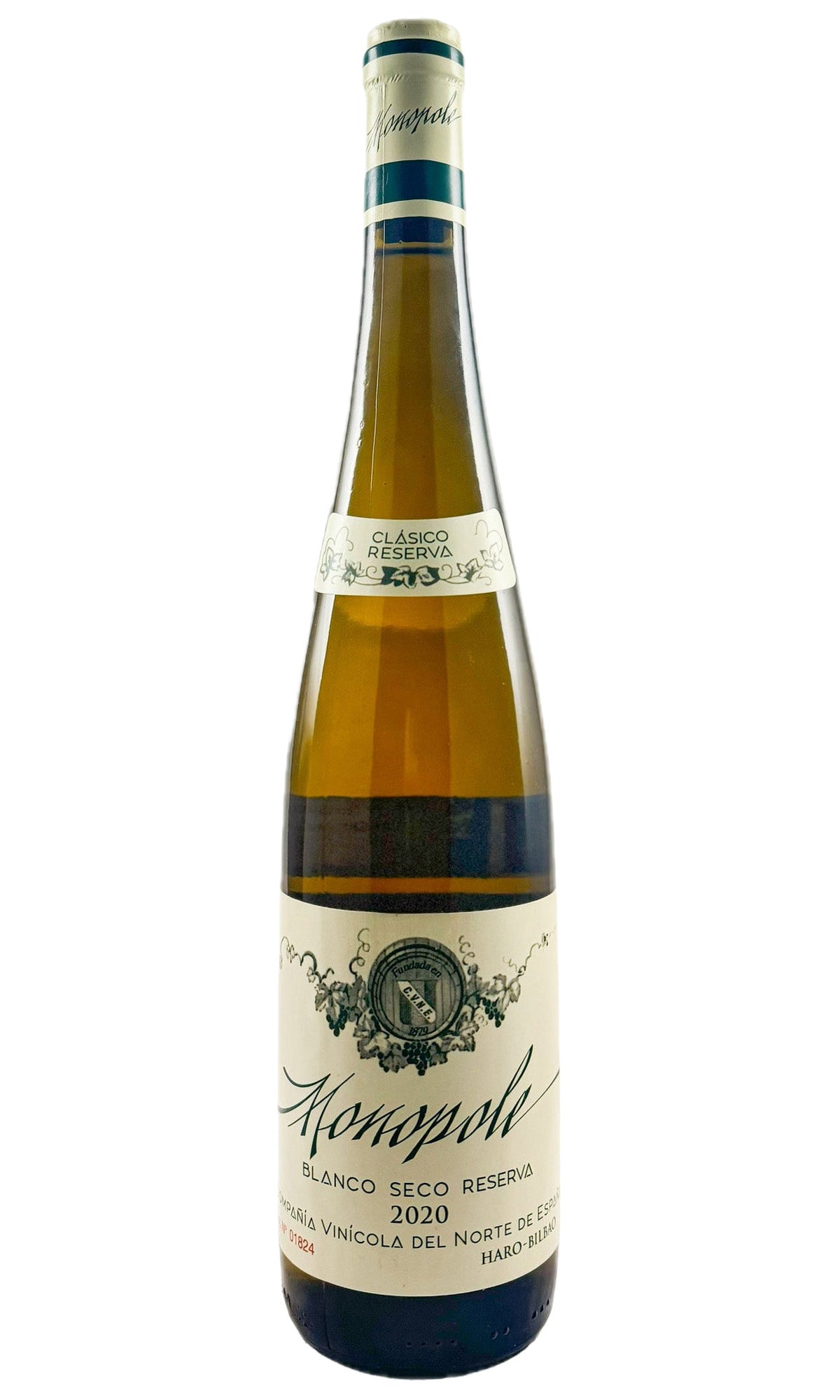 Bottle of CVNE (Cune), Rioja Alta Vino Blanco “Monopole Clasico”, 2020 - White Wine - Flatiron Wines & Spirits - New York