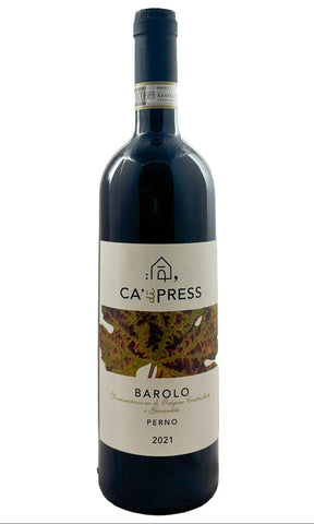 Bottle of Ca' Di Press, Barolo Perno, 2021 - Red Wine - Flatiron Wines & Spirits - New York