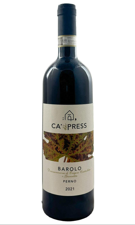 Bottle of Ca' Di Press, Barolo Perno, 2021 - Red Wine - Flatiron Wines & Spirits - New York