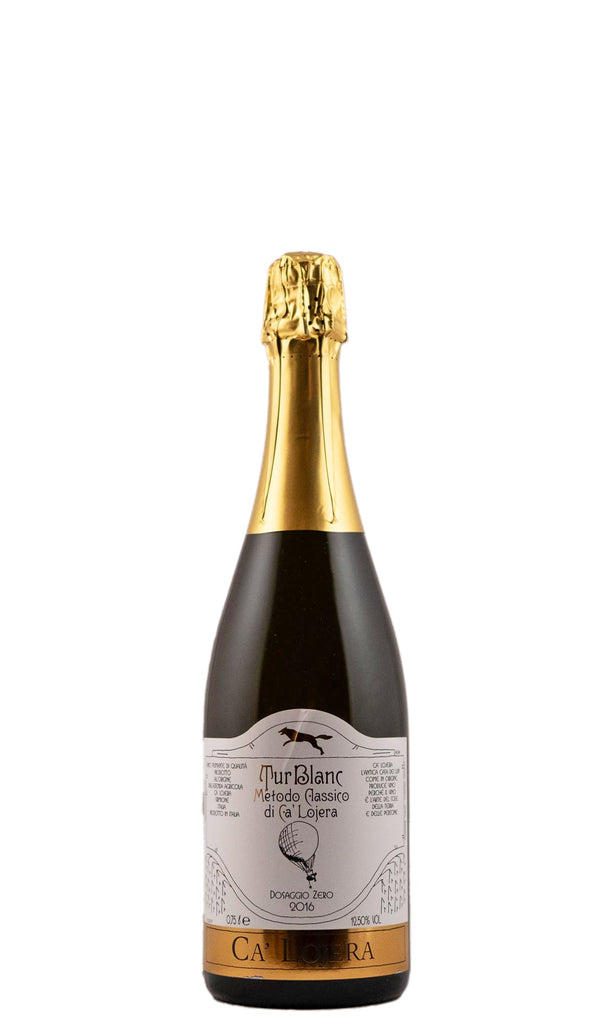 Bottle of Ca Lojera di Tiraboschi, Tur Blanc Metodo Classico Dosaggio Zero, 2016 - Sparkling Wine - Flatiron Wines & Spirits - New York