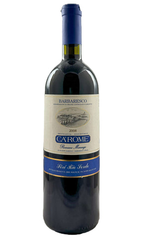 Bottle of Ca' Rome, Barbaresco Rio Sordo, 2008 - Red Wine - Flatiron Wines & Spirits - New York