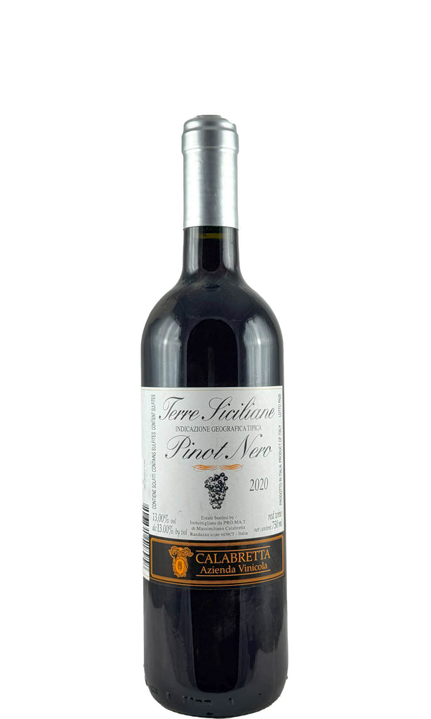 Bottle of Calabretta, Pinot Noir, 2020 - Red Wine - Flatiron Wines & Spirits - New York
