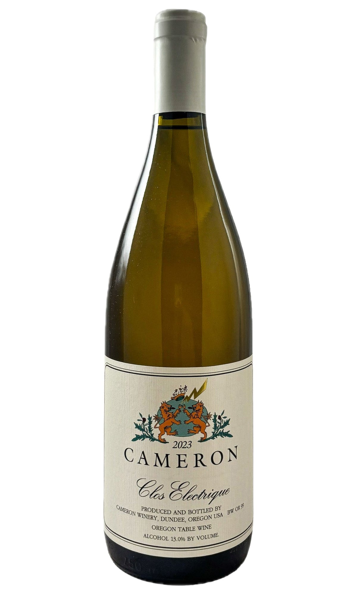 Bottle of Cameron, Clos Electrique Blanc, 2023 - White Wine - Flatiron Wines & Spirits - New York