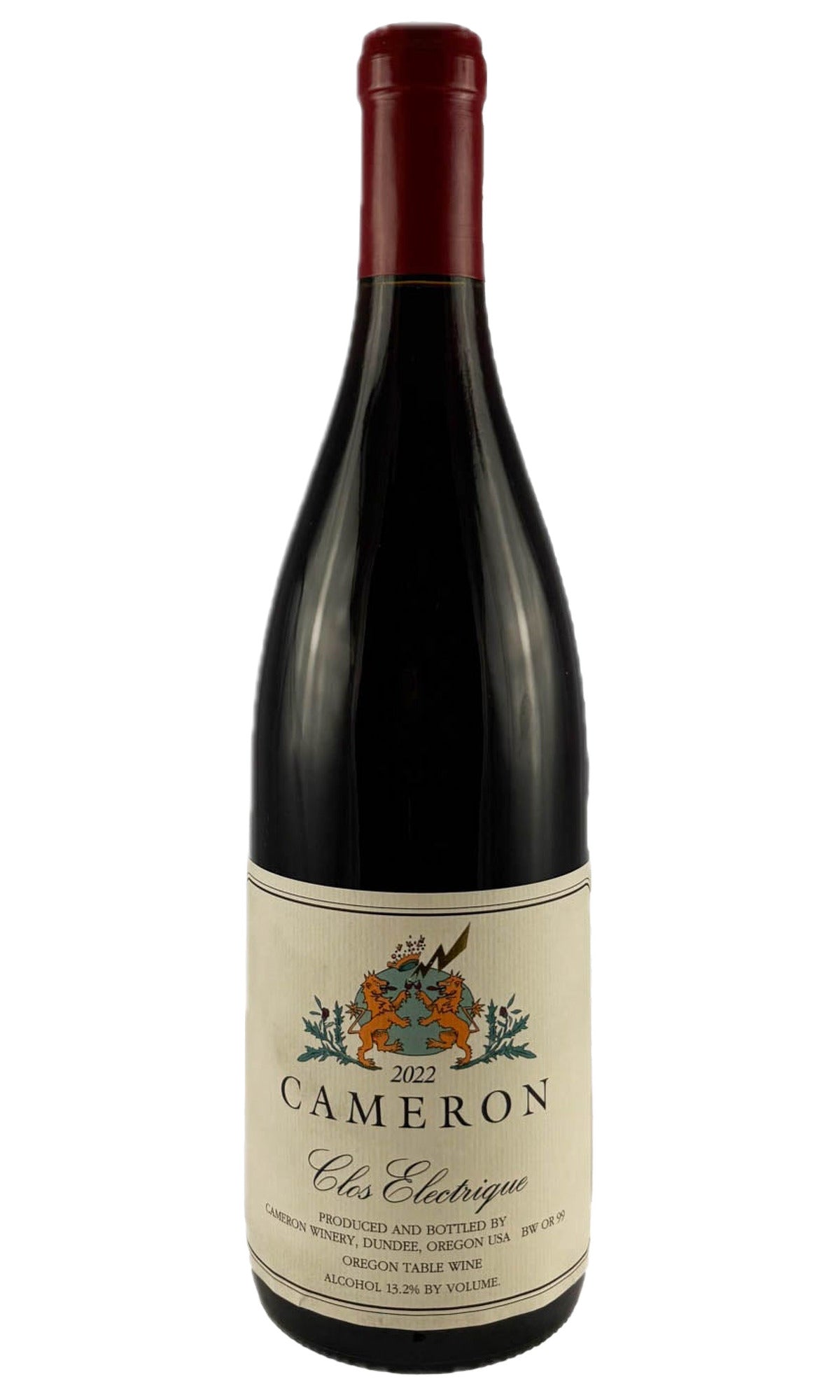Bottle of Cameron, Clos Electrique Rouge, 2022 - Red Wine - Flatiron Wines & Spirits - New York