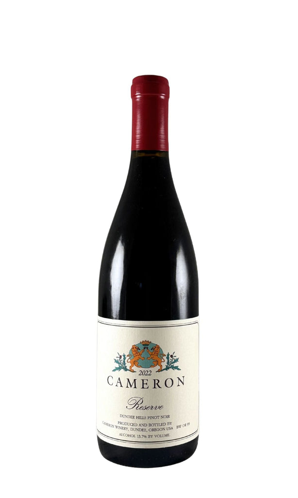 Bottle of Cameron, Dundee Hills Pinot Noir Reserve, 2022 - Red Wine - Flatiron Wines & Spirits - New York