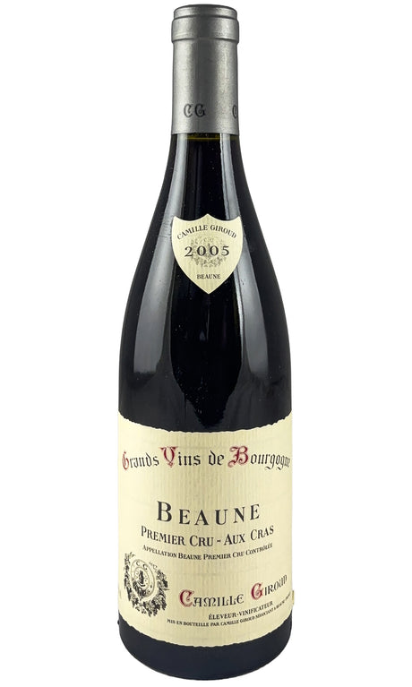 Bottle of Camille Giroud, Beaune Aux Cras, 2005 - Red Wine - Flatiron Wines & Spirits - New York