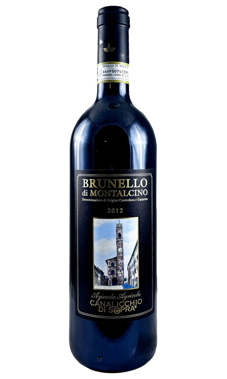 Bottle of Canalicchio di Sopra, Brunello di Montalcino, 2012 - Red Wine - Flatiron Wines & Spirits - New York
