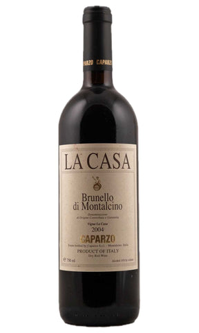 Bottle of Caparzo, Brunello di Montalcino "Vigna La Casa", 2004 - Red Wine - Flatiron Wines & Spirits - New York