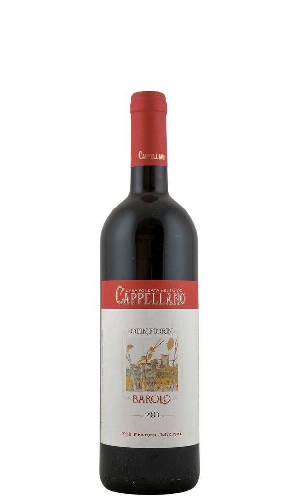 Bottle of Cappellano, Barolo "Pie Franco", 2003 - Red Wine - Flatiron Wines & Spirits - New York