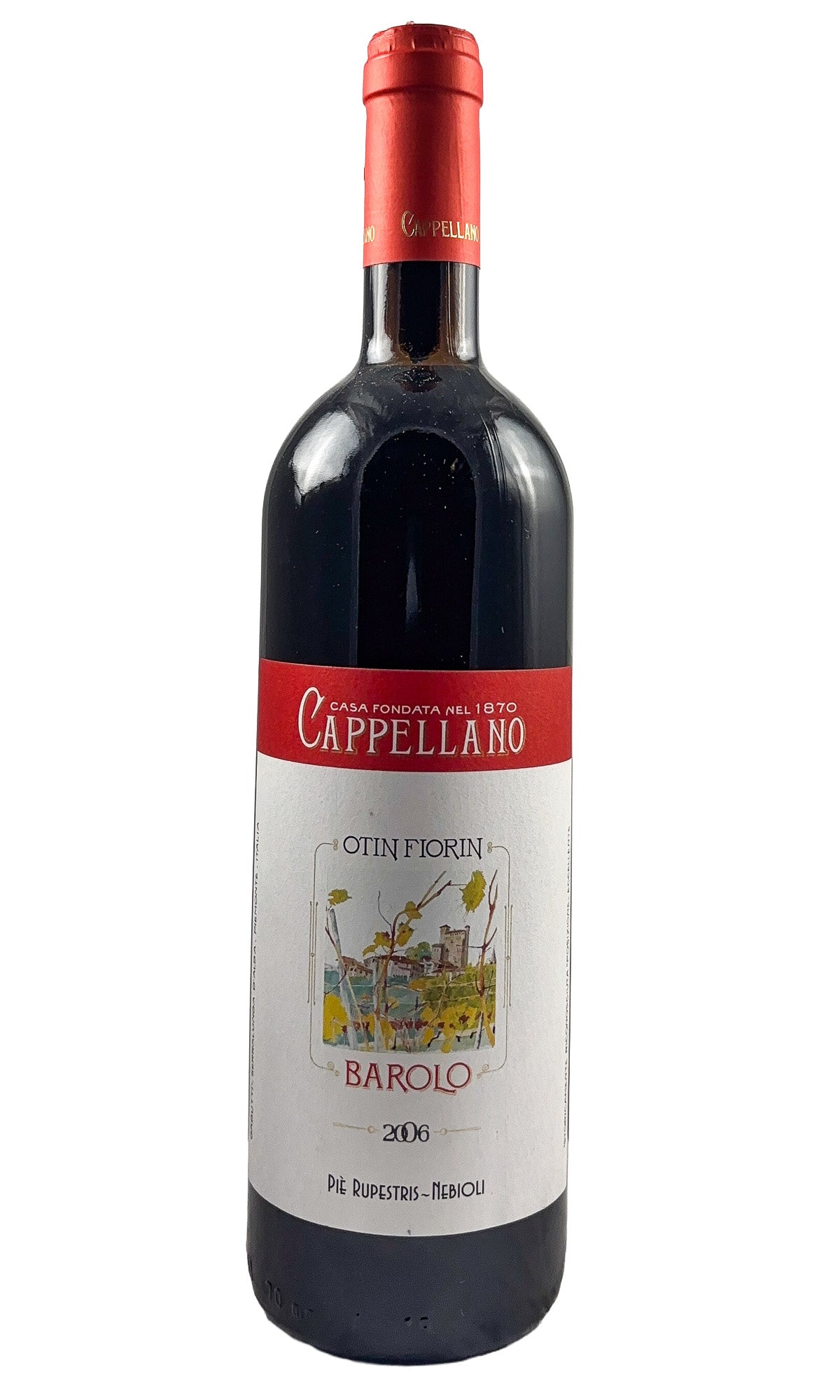 Bottle of Cappellano, Barolo Otin Fiorin - Pie Rupestris, 2006 - Red Wine - Flatiron Wines & Spirits - New York