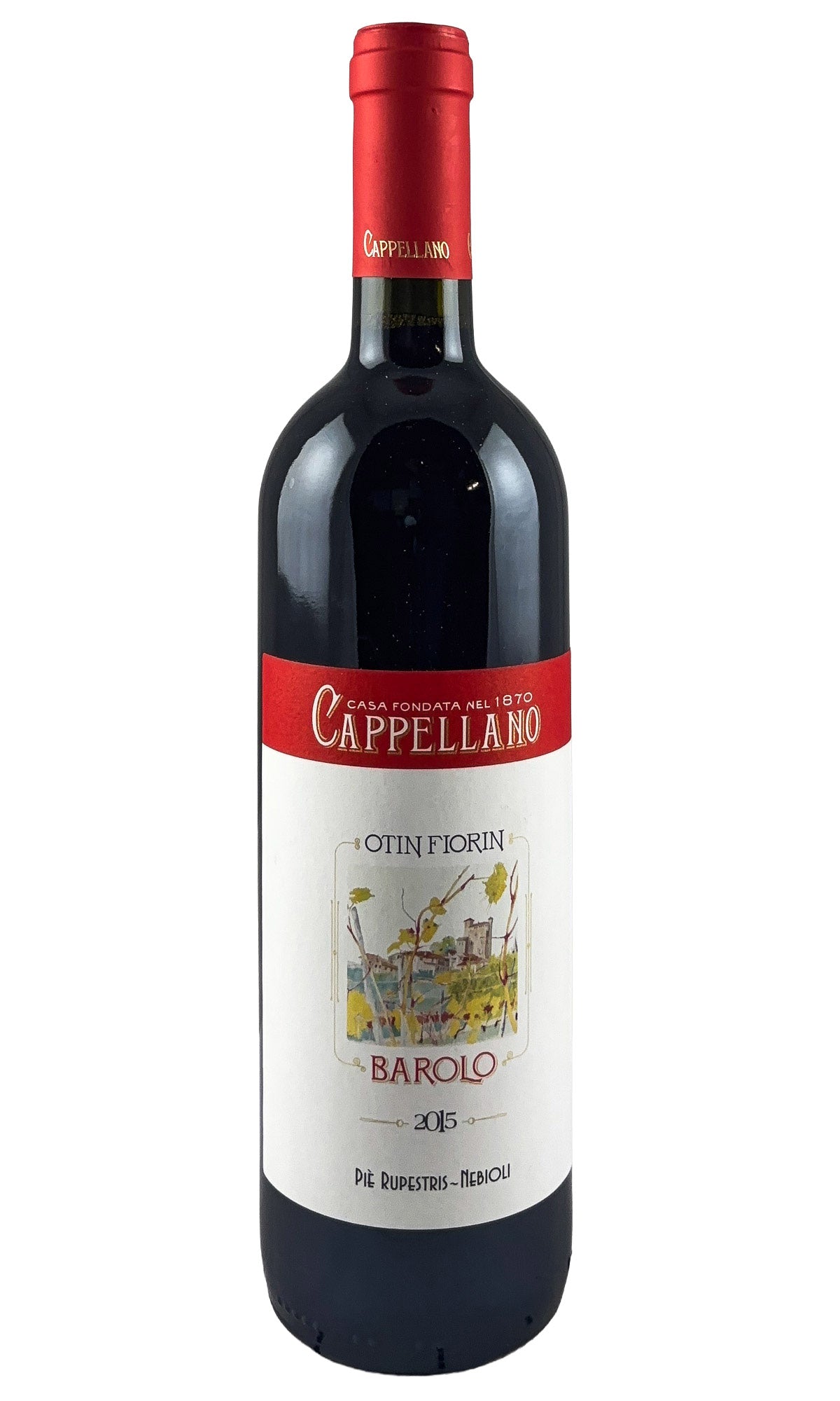 Bottle of Cappellano, Barolo Pie Rupestris, 2015 - Red Wine - Flatiron Wines & Spirits - New York