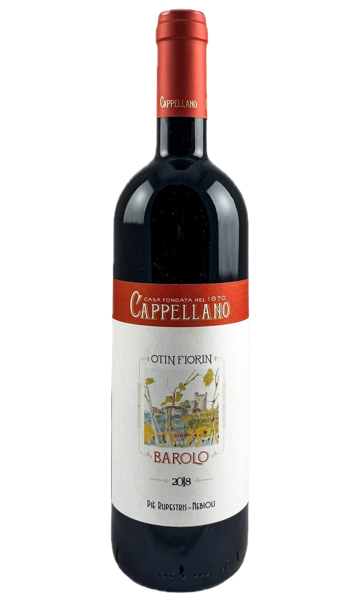Bottle of Cappellano, Barolo Pie Rupestris, 2018 - Red Wine - Flatiron Wines & Spirits - New York