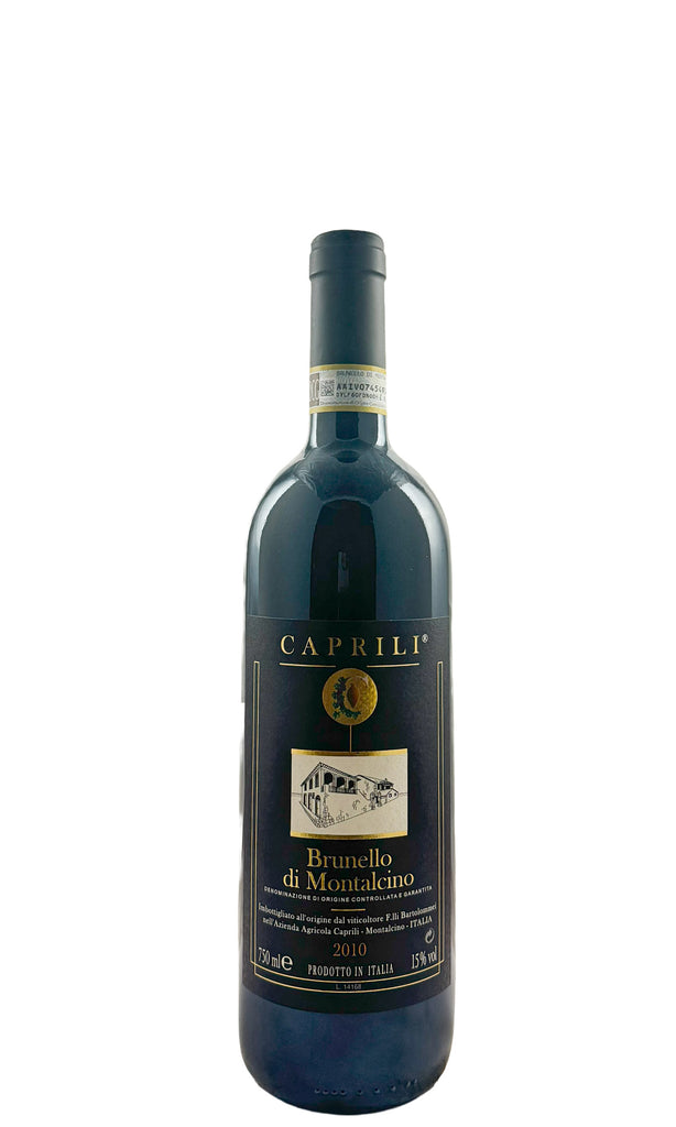 Bottle of Caprili, Brunello di Montalcino, 2010 - Red Wine - Flatiron Wines & Spirits - New York