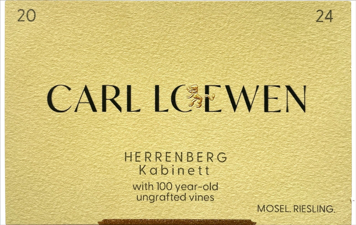 Bottle of Carl Loewen, Longuicher Herrenberg Riesling Kabinett, 2025 (Pre-Arrival, ETA Late Fall 2026) - White Wine - Flatiron Wines & Spirits - New York