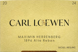Bottle of Carl Loewen, Longuicher Maximin Herrenberg 1896 Alte Reben Riesling Trocken, 2025 (Pre-Arrival, ETA Late Fall 2026) - White Wine - Flatiron Wines & Spirits - New York