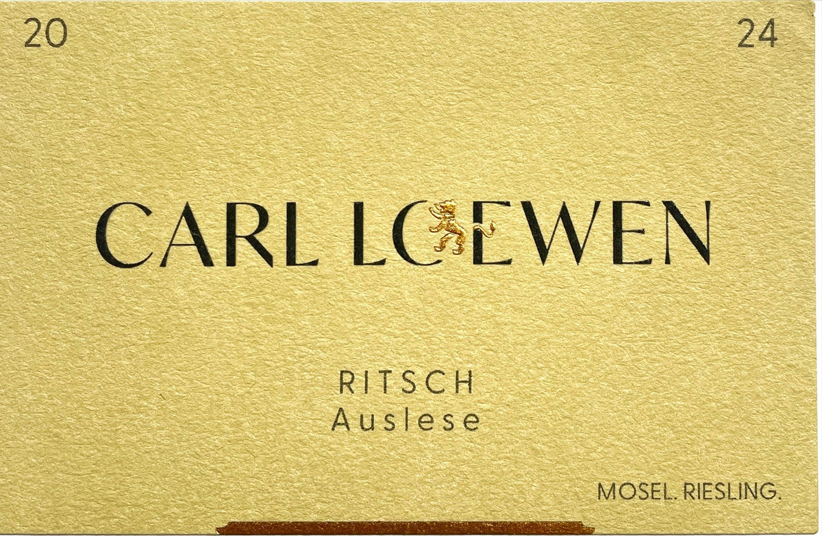 Bottle of Carl Loewen, Thornicher Ritsch Riesling Auslese, 2025 (Pre-Arrival, ETA Late Fall 2026) - White Wine - Flatiron Wines & Spirits - New York