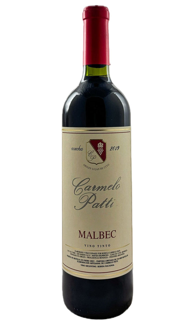 Bottle of Carmelo Patti, Malbec, 2019 - Red Wine - Flatiron Wines & Spirits - New York