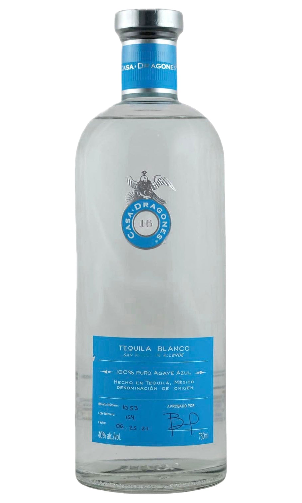 Bottle of Casa Dragones, Tequila Blanco - Spirit - Flatiron Wines & Spirits - New York