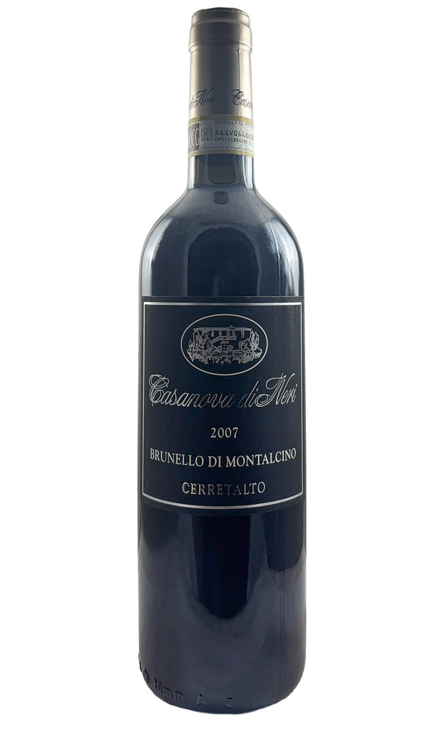 Bottle of Casanova Di Neri, Brunello di Montalcino Brunello Di Montalcino Cerretalto, 2007 - Red Wine - Flatiron Wines & Spirits - New York