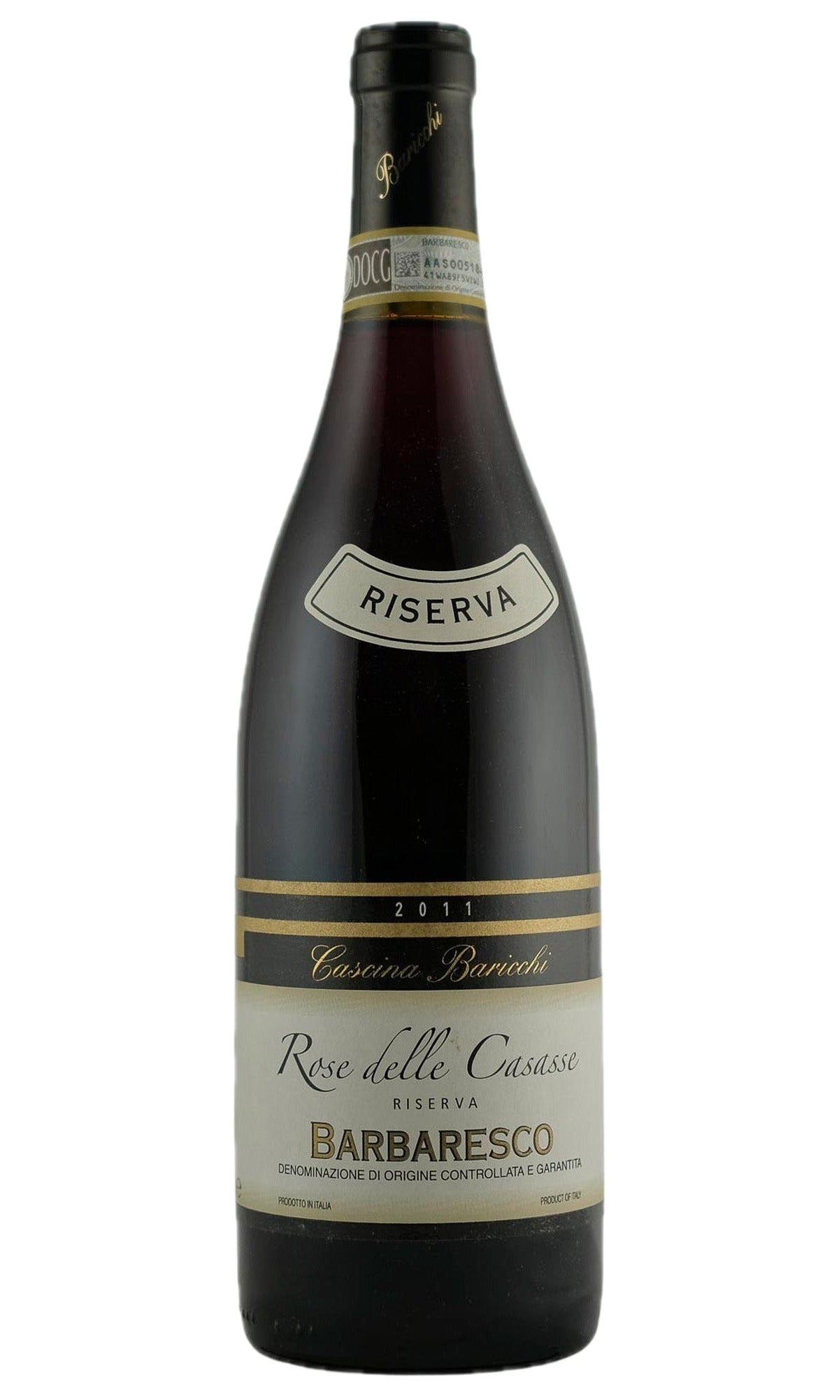 Bottle of Cascina Baricchi, Barbaresco Riserva Rose delle Casasse, 2011 - Red Wine - Flatiron Wines & Spirits - New York