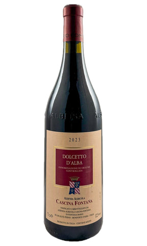 Bottle of Cascina Fontana, Dolcetto d'Alba, 2023 - Red Wine - Flatiron Wines & Spirits - New York