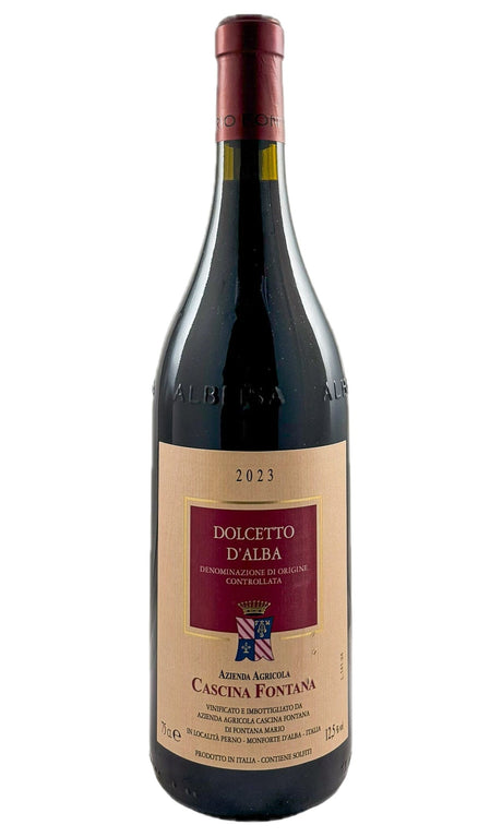 Bottle of Cascina Fontana, Dolcetto d'Alba, 2023 - Red Wine - Flatiron Wines & Spirits - New York