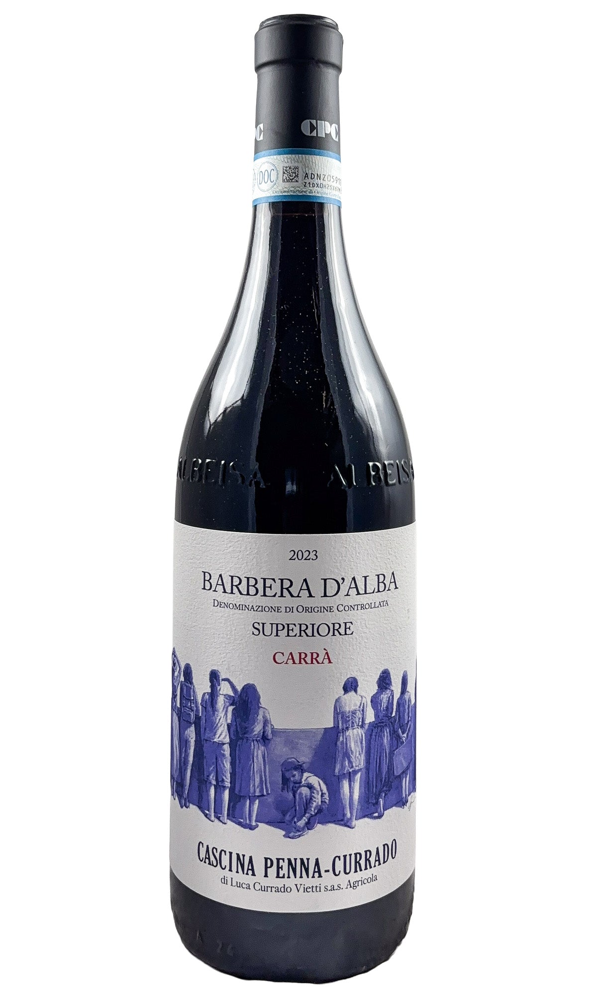 Bottle of Cascina Penna Currado, Barbera D'Alba Carra, 2023 - Red Wine - Flatiron Wines & Spirits - New York