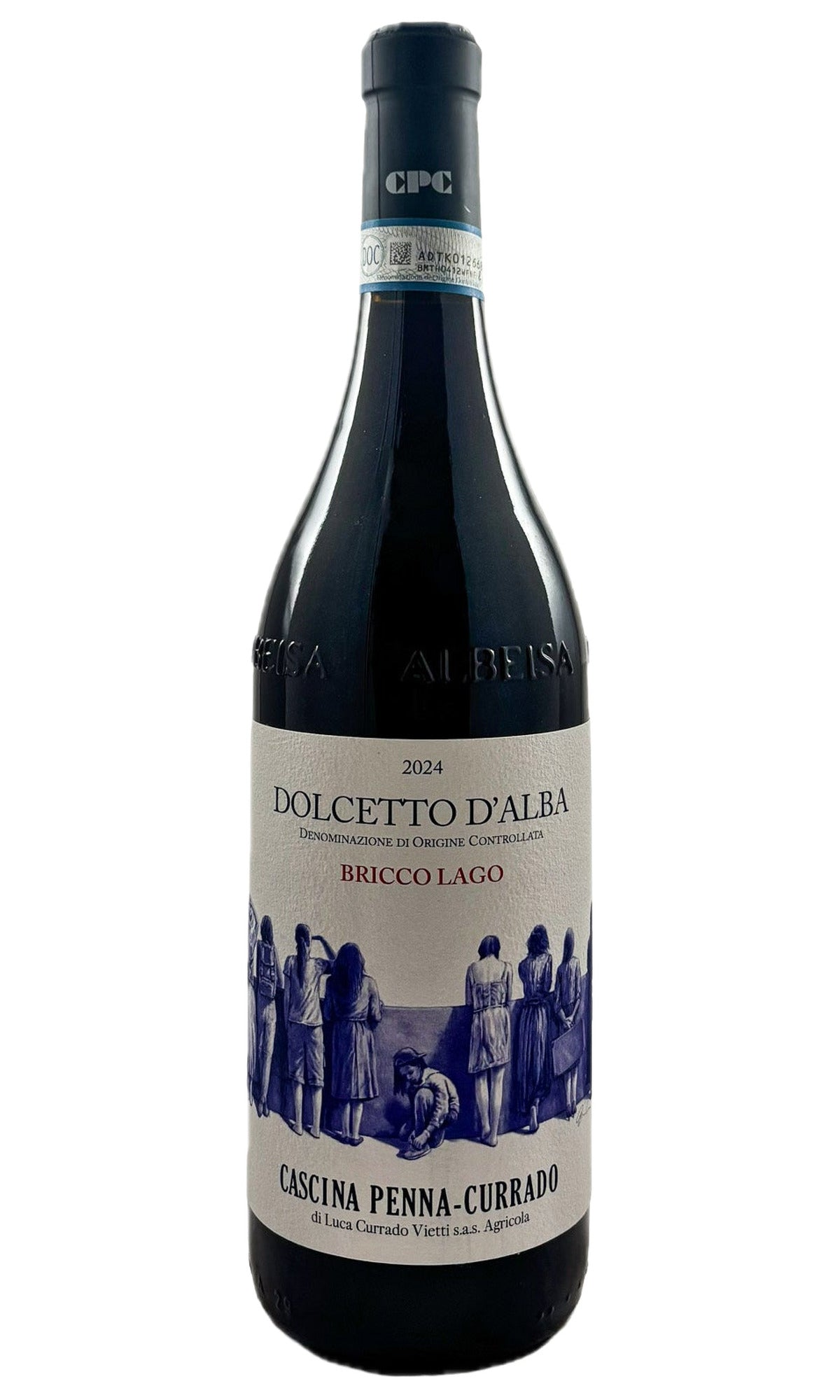 Bottle of Cascina Penna Currado, Dolcetto D'Alba Bricco Lago, 2024 - Red Wine - Flatiron Wines & Spirits - New York