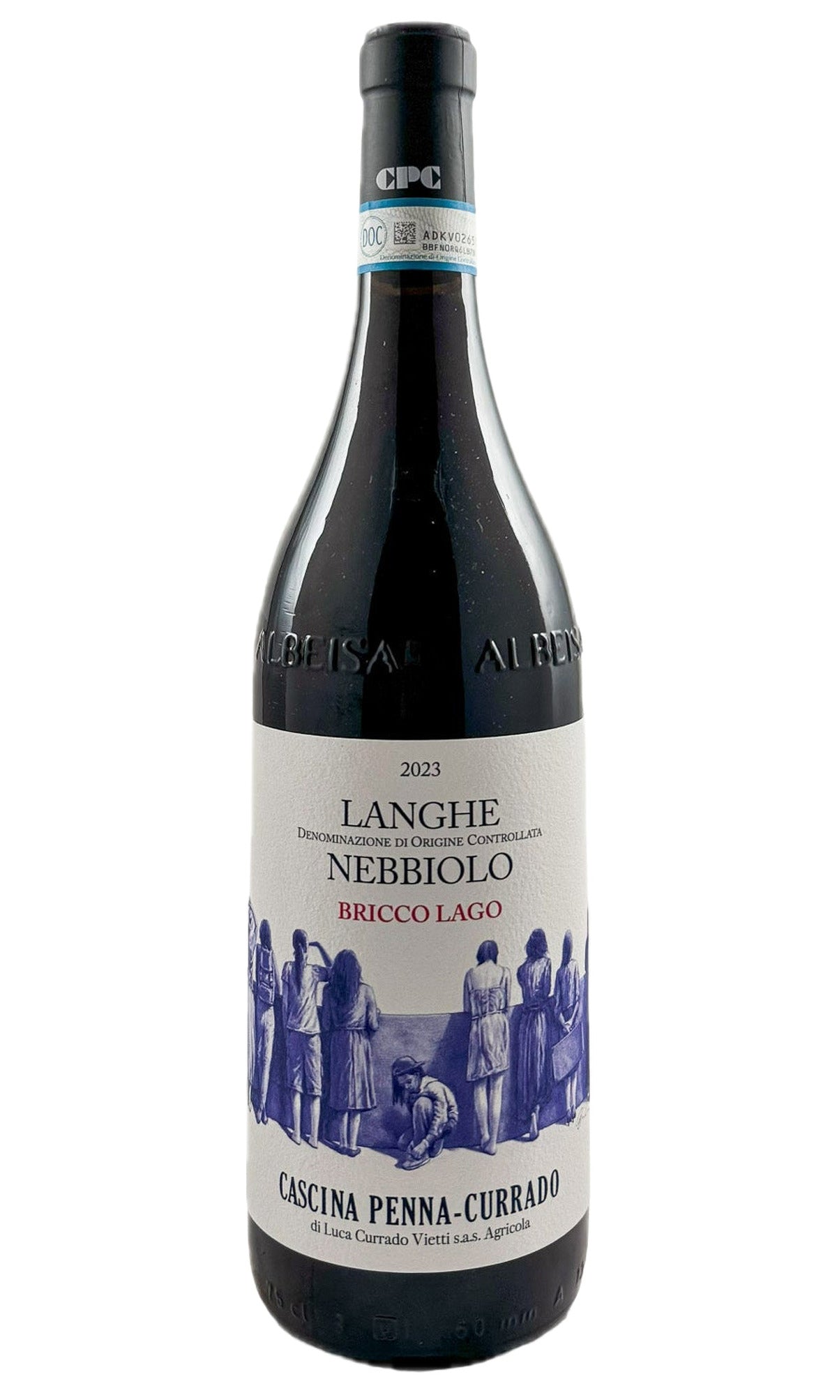 Bottle of Cascina Penna Currado, Langhe Nebbiolo Bricco Lago, 2023 - Red Wine - Flatiron Wines & Spirits - New York