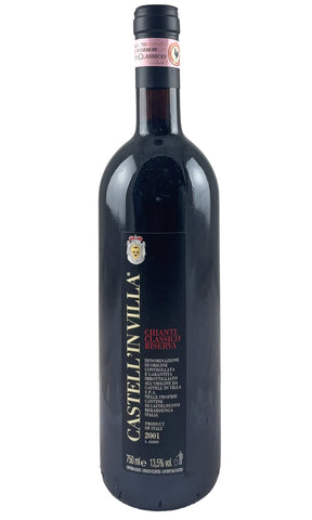Bottle of Castell'in Villa, Chianti Classico Riserva, 2001 - Red Wine - Flatiron Wines & Spirits - New York