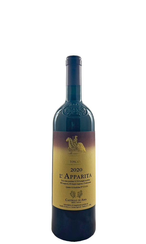Bottle of Castello di Ama, Toscana "L'Apparita", 2020 - Red Wine - Flatiron Wines & Spirits - New York